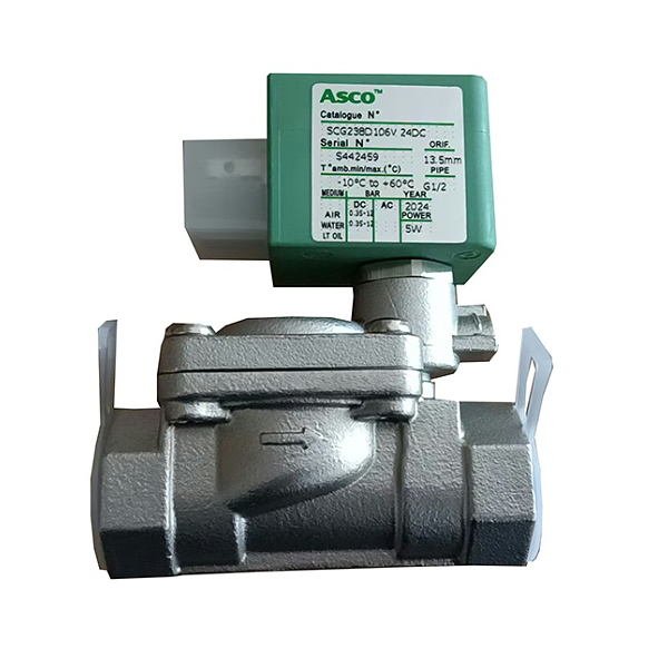美国ASCO两通水阀SCG238D106V 